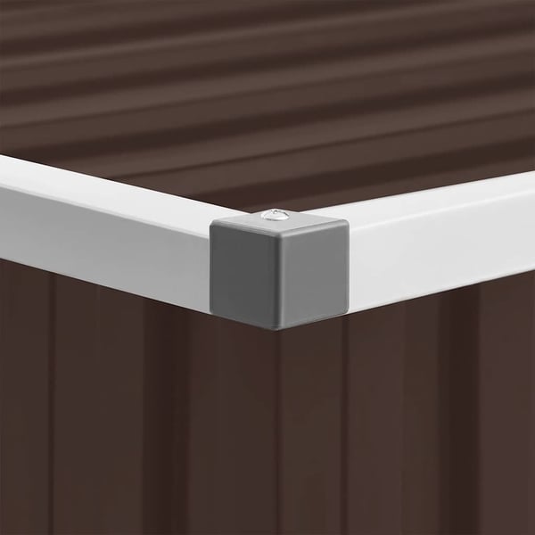 vidaXL Oppbevaringskasse 149x99x93 cm brun