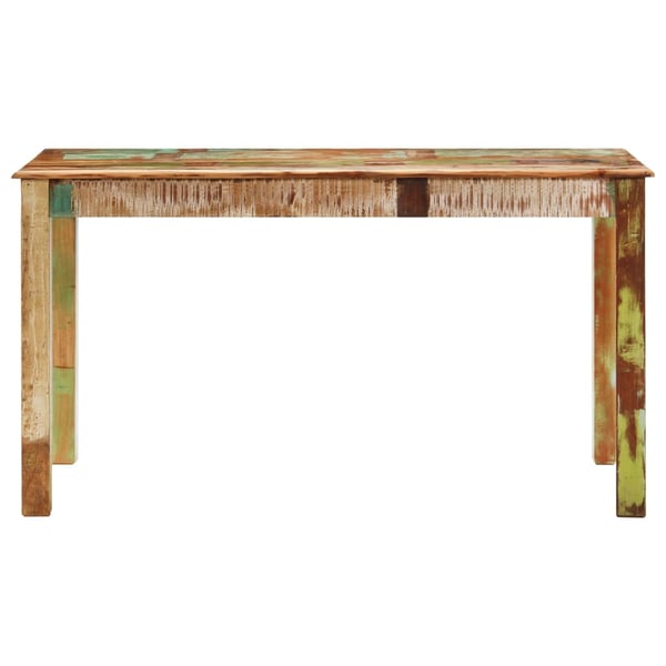 vidaXL Spisebord gjenvunnet heltre 140x70x76 cm