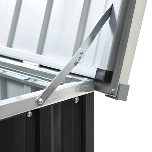 vidaXL Oppbevaringskasse 171x99x93 cm antrasitt