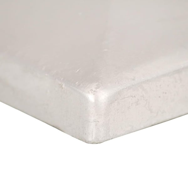 vidaXL Pyramidin muotoinen aitatolpan kärki 6 kpl metalli 81x81 mm