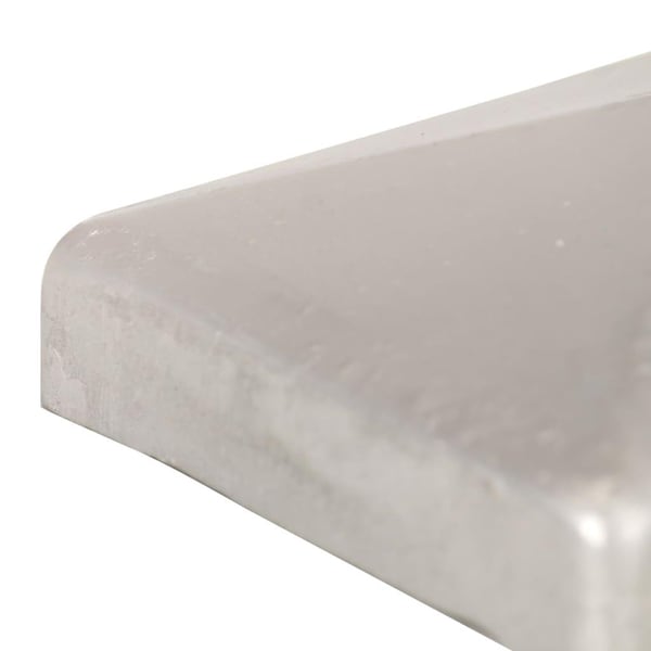 vidaXL Gjerdestolpehatter pyramide 6 stk galvanisert metall 91x91 mm