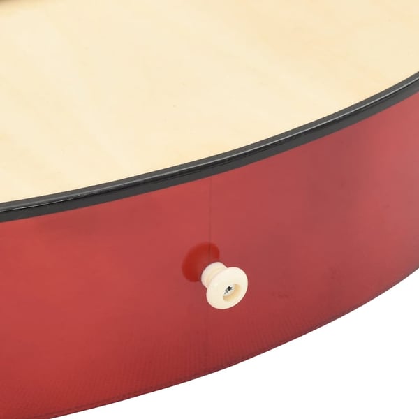 vidaXL Western akustisk cutaway gitarsett 12 deler med 6 strenger 38"