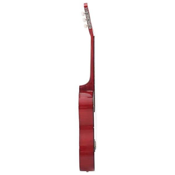 vidaXL Western akustisk cutaway gitarsett 12 deler med 6 strenger 38"