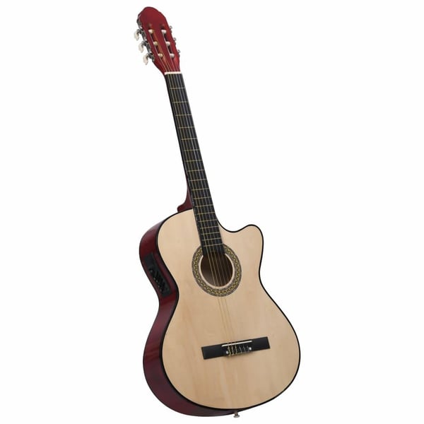 vidaXL Western gitarsett 12 deler med equalizer og 6 strenger
