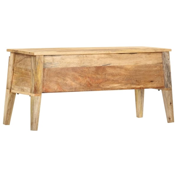 vidaXL opbevaringskasse 99x35x48 cm massivt mangotræ