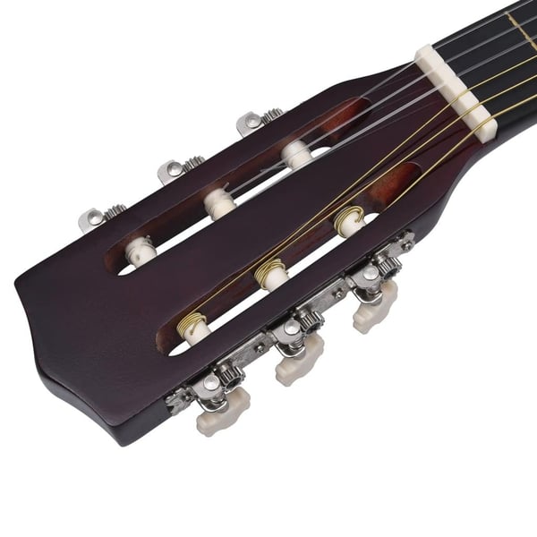 vidaXL klassisk guitarsæt til børn og begyndere 8 dele 3/4 36"