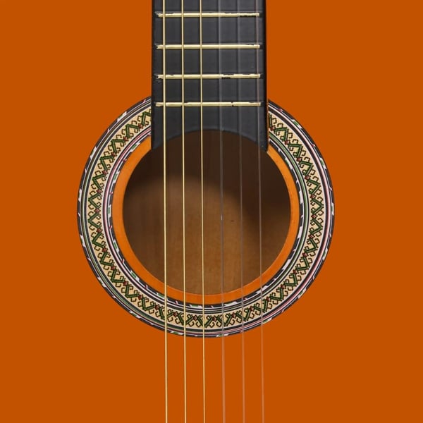 vidaXL Klassisk gitarr 12 delar 4/4 39"