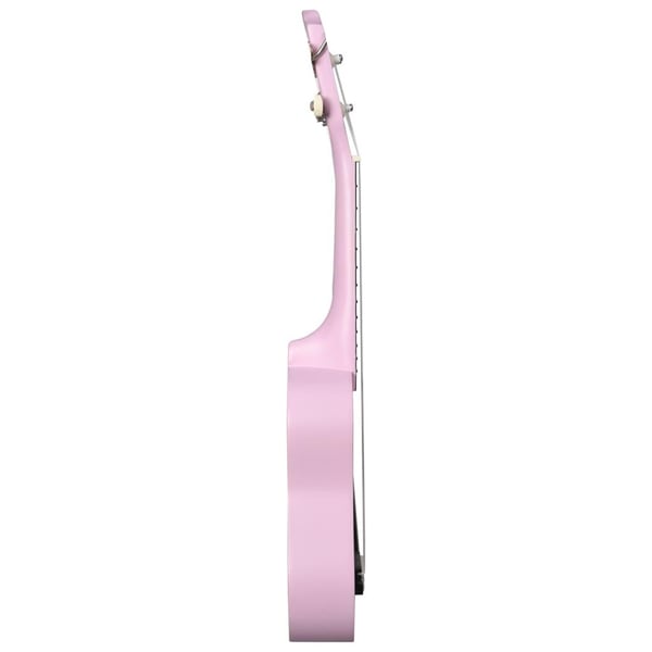 vidaXL Sopran-ukulele sett med veske for barn rosa 21