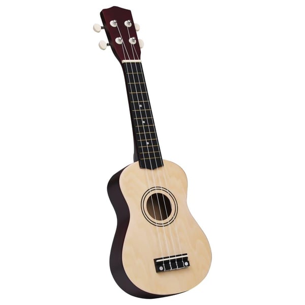 vidaXL Sopran-ukulele sett med veske for barn lyst tre 21"