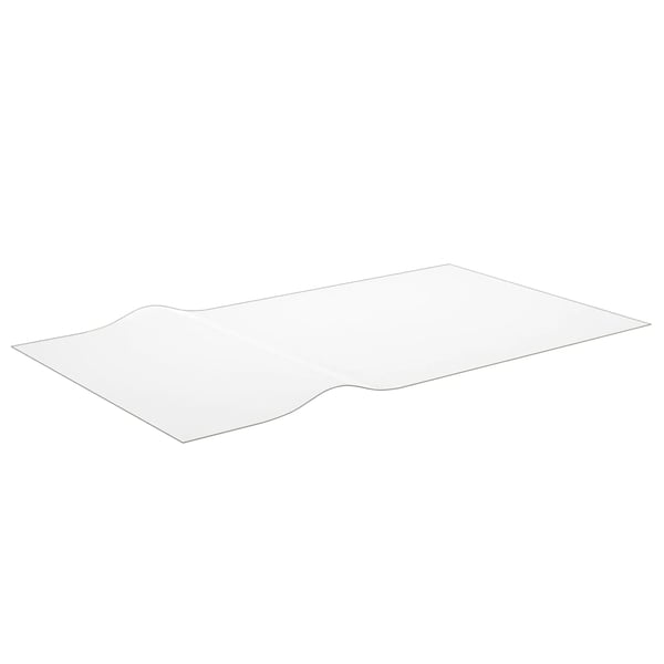 vidaXL Bordbeskytter gjennomsiktig 200x100 cm 1,6 mm PVC