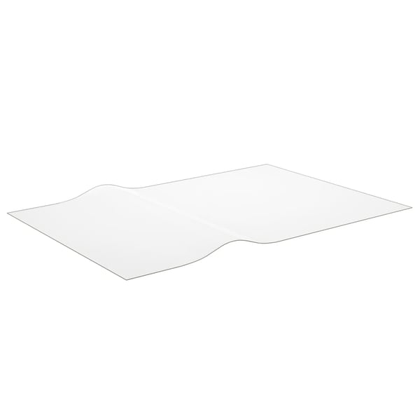 vidaXL Bordbeskytter matt 140x90 cm 1,6 mm PVC