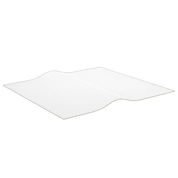 vidaXL Bordbeskytter gjennomsiktig 90x90 cm 1,6 mm PVC