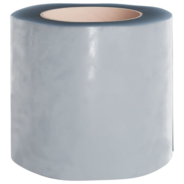 vidaXL Strimmelgardin PVC rull 1,6 mm x 200 mm 25 m