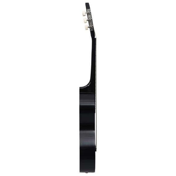 vidaXL klassisk guitar for begyndere og børn 1/2 34 sort