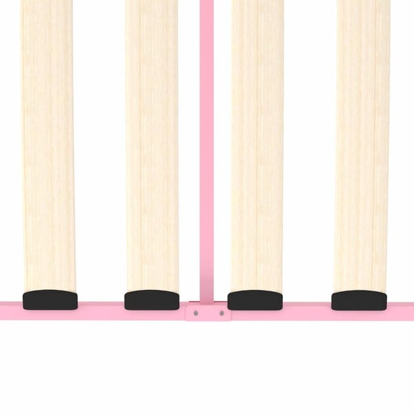vidaXL stel til daybed 90x200 cm metal pink