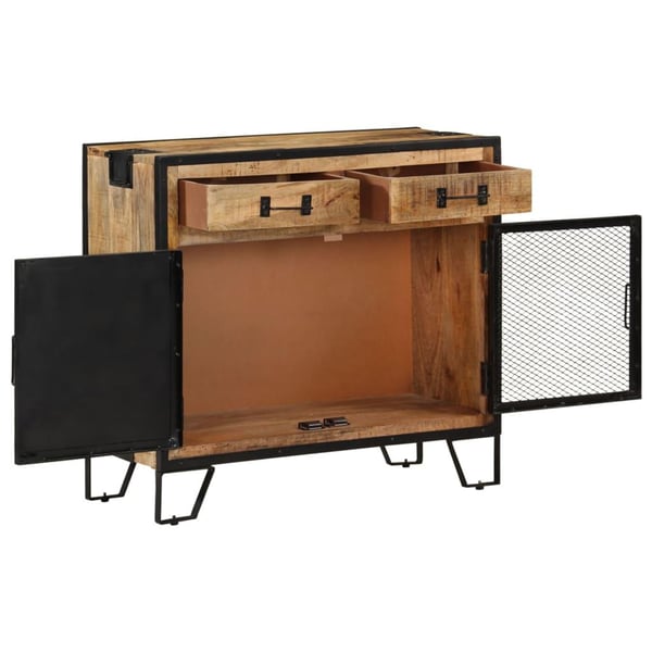 vidaXL Senkki 80x31x71 cm karkea mangopuu
