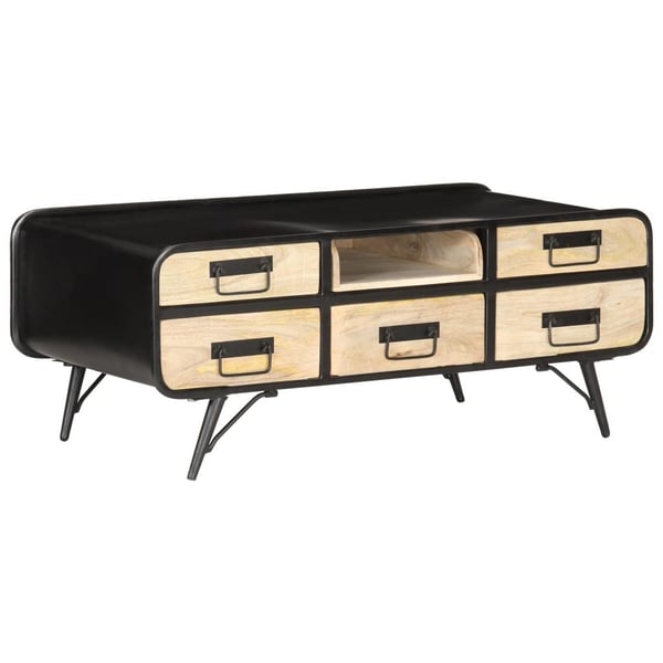 vidaXL sofabord 100x50x40 cm massivt mangotræ