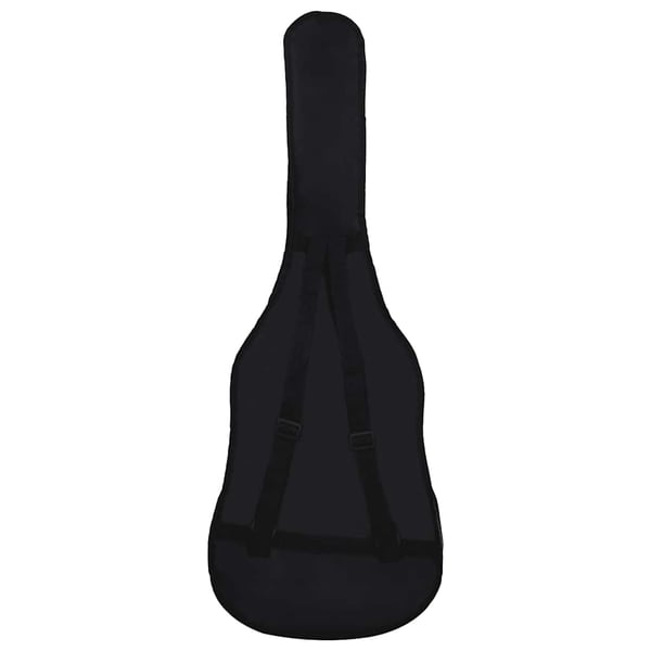 vidaXL Gitarrfodral för 4/4 klassisk gitarr svart 100x37 cm tyg