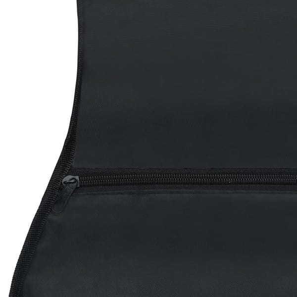 vidaXL Gitarrfodral för 1/2 klassisk gitarr svart 94x35 cm tyg