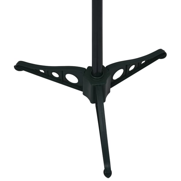 vidaXL Pop-up plastgran svart 180 cm PET