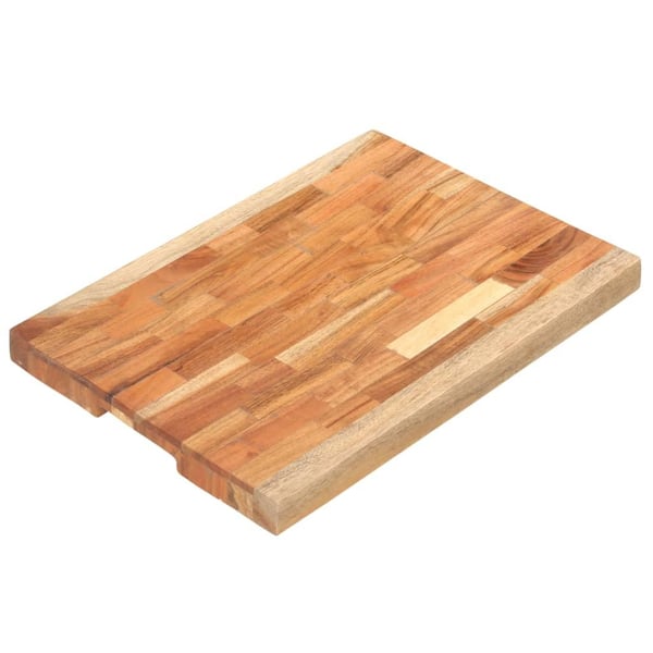 vidaXL Skjærebrett 50x35x4 cm heltre akasie