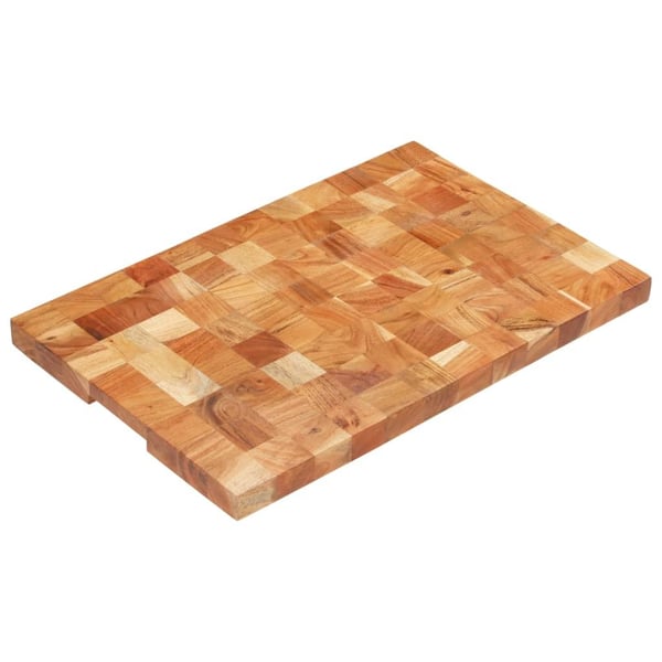 vidaXL skærebræt 60x40x3,8 cm massivt akacietræ