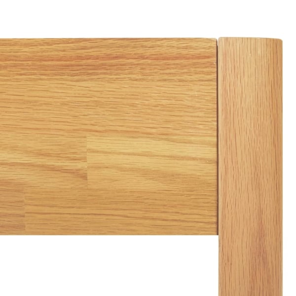 vidaXL Seng/Sengeramme heltre eik 180x200 cm change1
