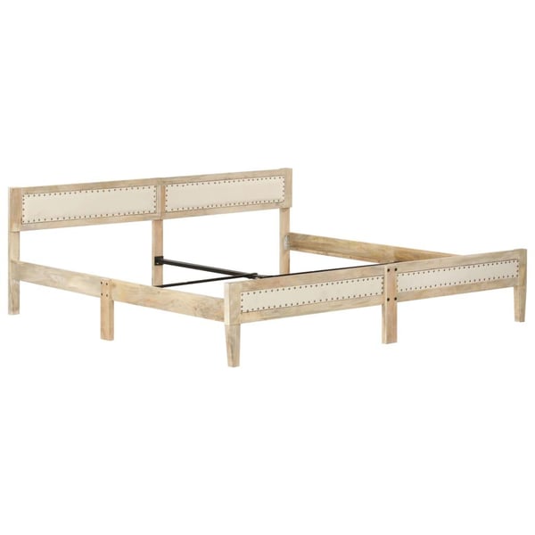 vidaXL Seng/Sengeramme heltre mango 200 cm change1