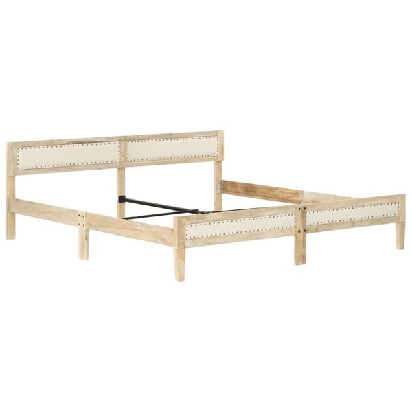 vidaXL Seng/Sengeramme heltre mango 200 cm change1