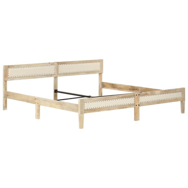vidaXL Seng/Sengeramme heltre mango 200 cm change1