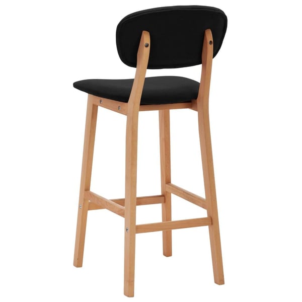 vidaXL barstole 2 stk. stof sort