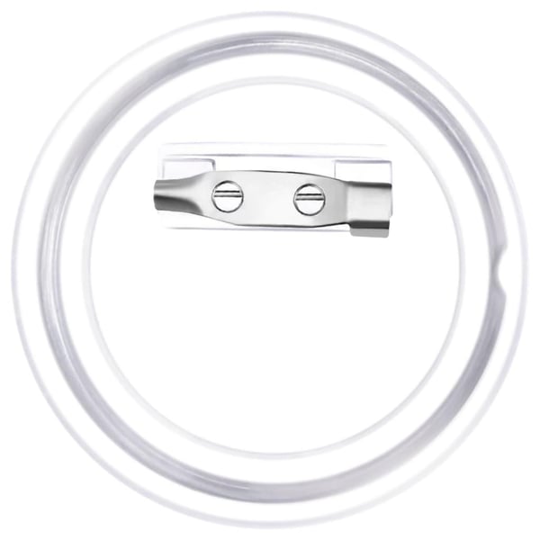 vidaXL Buttonssett med nål 100 sett akryl 44 mm