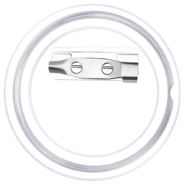 vidaXL Buttonssett med nål 100 sett akryl 37 mm