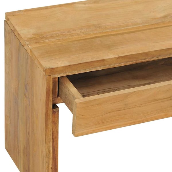 vidaXL TV-taso 100x35x45 cm täysi tiikki