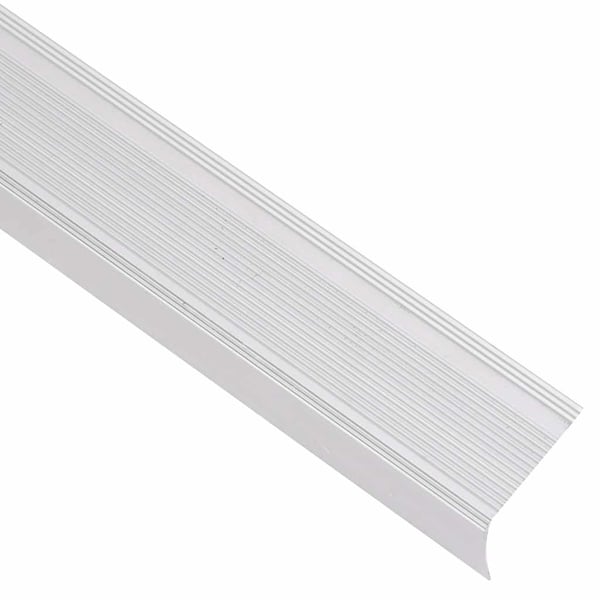 vidaXL Trappeneser L-form 5 stk aluminium 100 cm sølv
