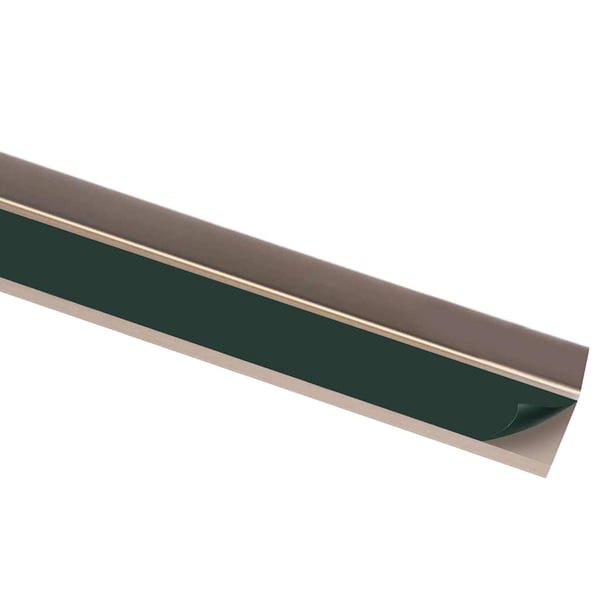 vidaXL Trappeneser L-form 5 stk aluminium 90 cm brun