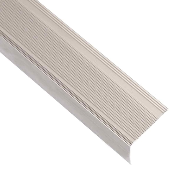 vidaXL Trappeneser L-form 5 stk aluminium 90 cm champagne