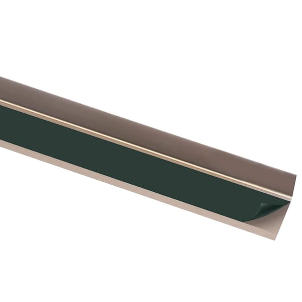 vidaXL Portaikon suojukset L-muotoiset 15 kpl alumiini 100 cm ruskea