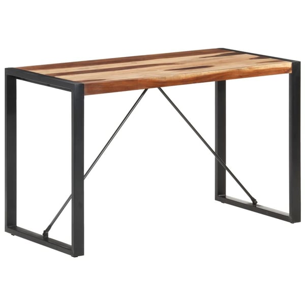 vidaXL Ruokapöytä 120x60x75 cm massiivipuu