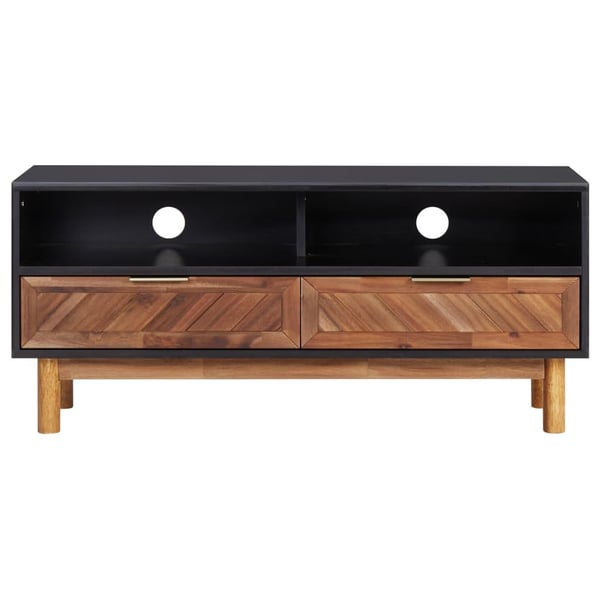 vidaXL TV-benk 100x35x45 cm heltre akasie og MDF