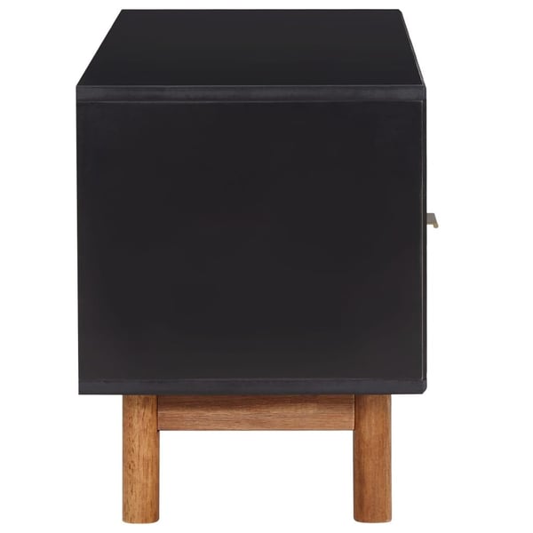 vidaXL TV-benk 100x35x45 cm heltre akasie og MDF