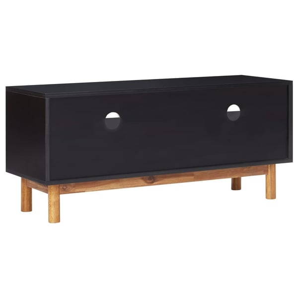 vidaXL TV-benk 100x35x45 cm heltre akasie og MDF