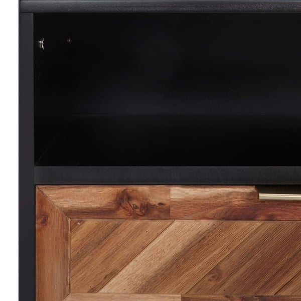 vidaXL TV-benk 100x35x45 cm heltre akasie og MDF