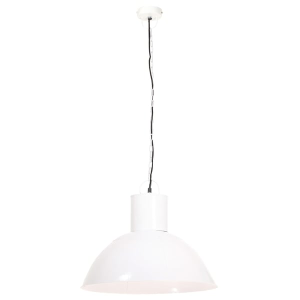 vidaXL hængelampe 25 W rund 48 cm E27 hvid