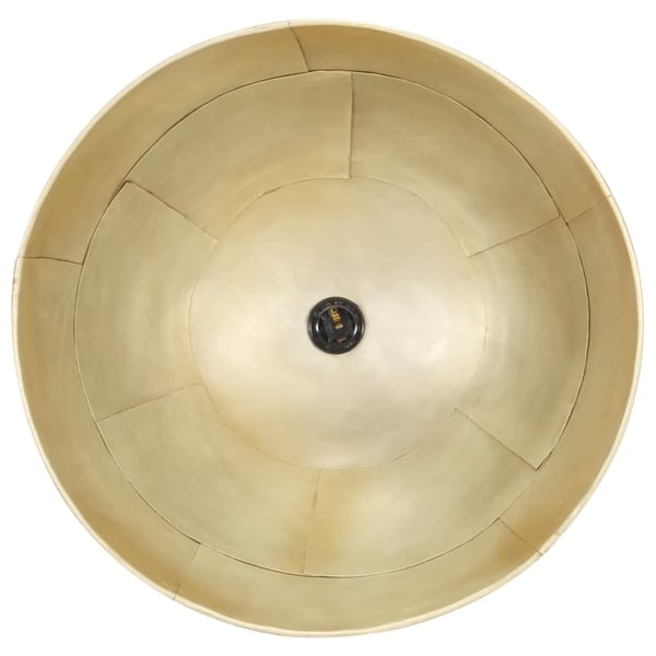 vidaXL Industriell vintage hengelampe 25 W messing rund 41 cm E27