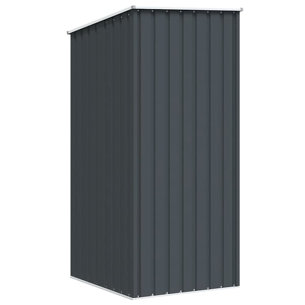 vidaXL haveskur 87x98x159 cm galvaniseret stål antracitgrå