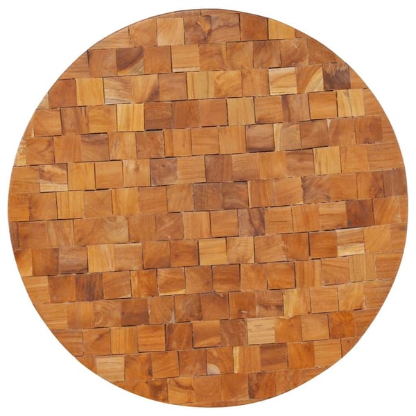 vidaXL sofabord 60x60x35 cm massivt teaktræ