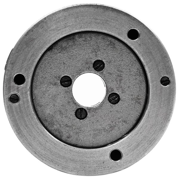 vidaXL Selvsentrerende chuck til dreiebenk 4 bakker 80 mm stål