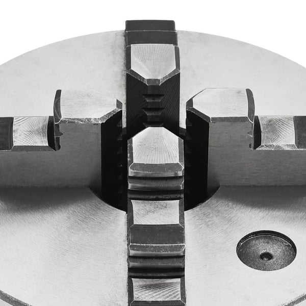 vidaXL Selvsentrerende chuck til dreiebenk 4 bakker 160 mm stål