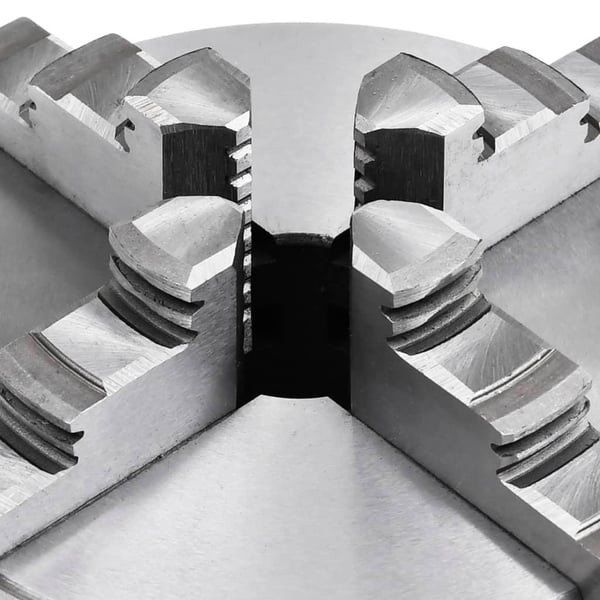 vidaXL Selvsentrerende chuck til dreiebenk 4 bakker 125 mm stål
